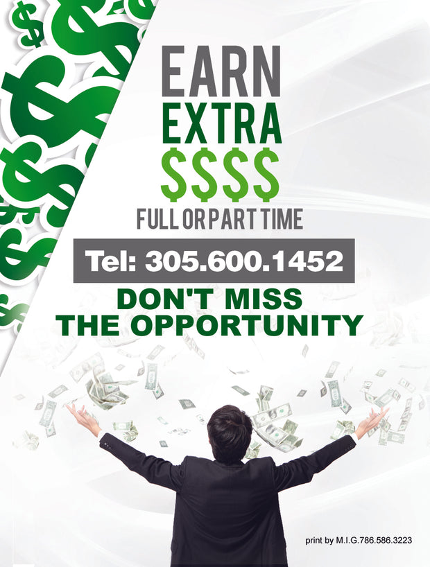 Promo HL Earn Extra $$$$ Flyers