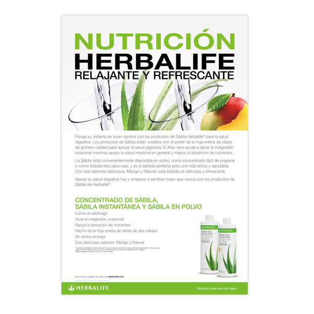 Herbalife Nutrition Relajante Y Refrescante Poster