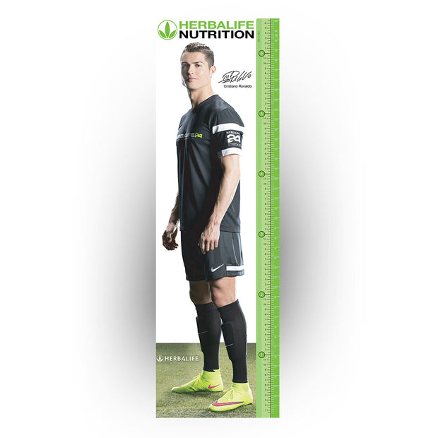 Herbalife Nutrition Cristiano Height Measuring Banner