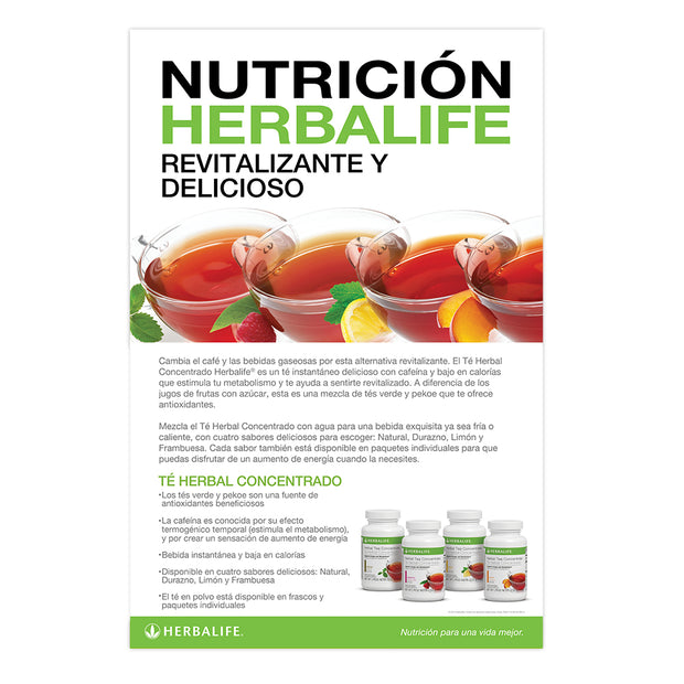 Herbalife Nutrition "Revitalizante Y Delicioso" Poster